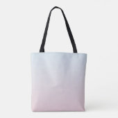 Cute Girl's Waterverf Princess Whale met naam Tote Bag (Achterkant)