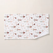 Cute Girls Zen Yoga Meditation Spirituele Namaste Bad Handdoek (Handdoek)