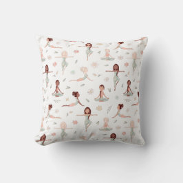 Cute Girls Zen Yoga Meditation Spirituele Namaste Kussen