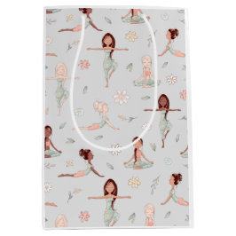 Cute Girls Zen Yoga Meditation Spirituele Namaste Medium Cadeauzakje
