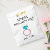 Cute Girly Bachelorette Party Wedding Bedankzakje (Gezegeld)