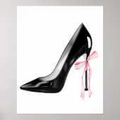 Cute Girly Bow Wall  Poster (Voorkant)