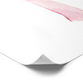 Cute Girly Bow Wall Poster (Hoek)