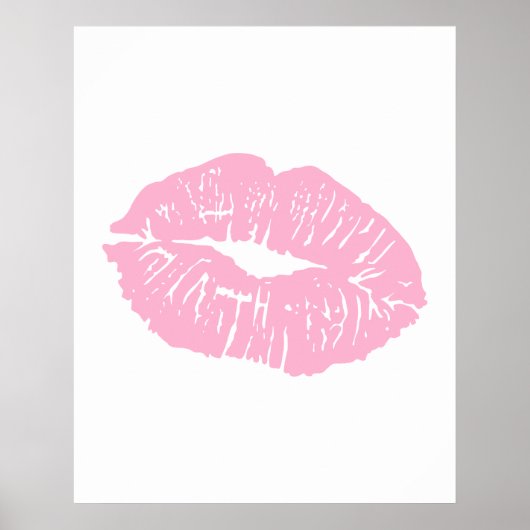 Cute Girly Bow Wall  Poster (Voorkant)