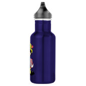 Cute Girly Clown met Accordian Waterfles (Rechts)