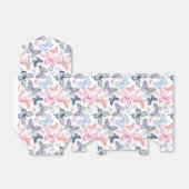 Cute Girly Colorful Butterfly Illustration Pattern Bedankdoosjes (Uitgevouwen)