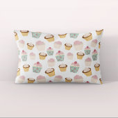 Cute Girly Cupcake Pattern Kussensloop