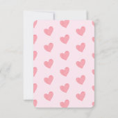 Cute Girly Elephant Ballerina Birthday Party  Bedankkaart (Achterkant)