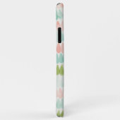 Cute Girly Pastel Pink Yellow Green Custom Case-Mate iPhone Case (Achterkant/rechts)