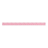 Cute Girly Pink Camo Print Grosgrain Lint (Voorkant)
