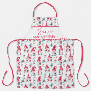 Cute Girly Santas Helper Name kerst Gnome Schort