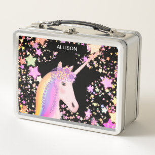 Cute Girly Unicorn Pastel Stars Persoonlijk