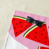 Cute girly Watermelon name Summer Strandlaken (In situ)