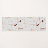 Cute Girly Zen Yoga Meditation Spirituele Namaste Yogamat (Voorkant (horizontaal))