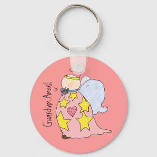 Cute Gladys de Guardian Angel Sleutelhanger