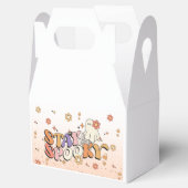 Cute Glam Girly Glitter Blijf Spooky Halloween Bedankdoosjes (Geopend)