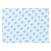 Cute Glitter Baby Blue Crown Prince Tafelkleed (Voorkant (Horizontaal))
