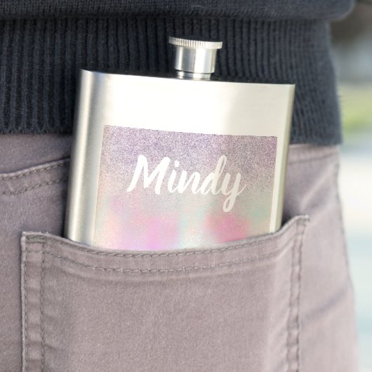 Cute Glitter en Sparkles Nep Hologram Fles Flacon (Voorbeeld)