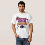 Cute Glitter Halloween-ontwerp T-shirt (Voorkant volledig)