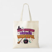 Cute Glitter Halloween-ontwerp Tote Bag (Achterkant)