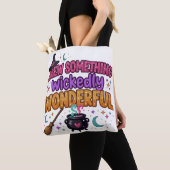 Cute Glitter Halloween-ontwerp Tote Bag (Dichtbij)