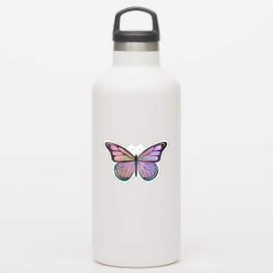 Cute Glitter Vlinder Sticker