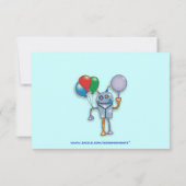 Cute Glossy Robot - Speciaal bedankt (Achterkant)