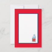 Cute gnome bedankkaart (Achterkant)