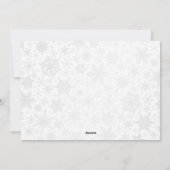 Cute Gnome Believe in de Magic Red Kerstmis Feestdagenkaart (Achterkant)