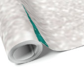 Cute Gnome Bokeh Holiday Cadeaupapier (Rol Hoek)