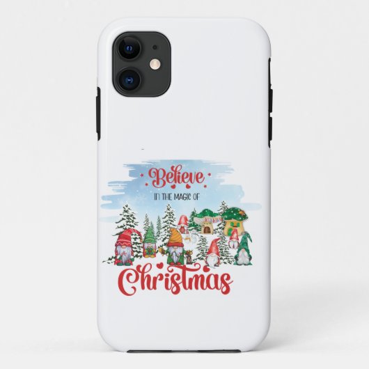 Cute Gnome Celebrance Kerstfeestdag Case-Mate iPhone Case (Achterkant)