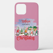 Cute Gnome Celebrance Kerstfeestdag Case-Mate iPhone Case (Achterkant)