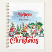 Cute Gnome Celebrance Kerstfeestdag Planner (Voorkant)