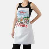 Cute Gnome Celebrance Kerstfeestdag Schort (Insitu)