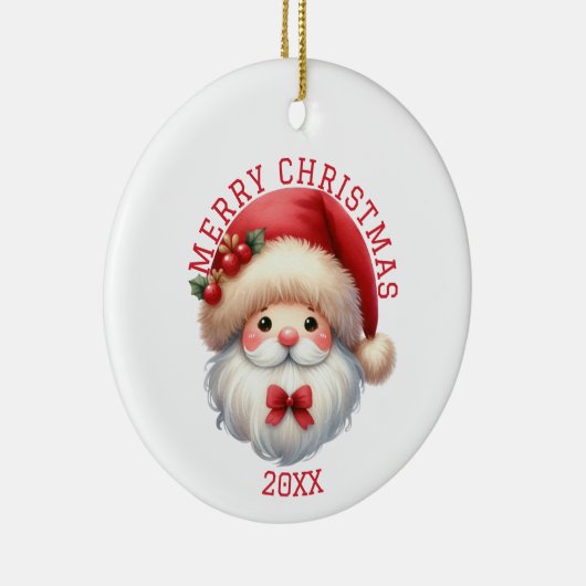 Cute Gnome Christmas Keramisch Ornament (Rechts)