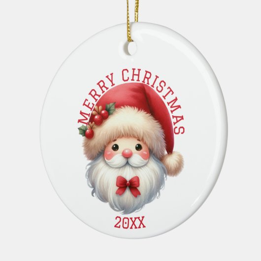Cute Gnome Christmas Keramisch Ornament (Links)