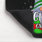 Cute Gnome Christmas Pajamas Matching Family Group Muismat (Hoek)