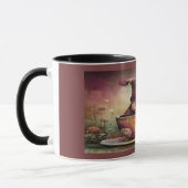 Cute Gnome Fishing in a Teacup Whimsical Mug Mok (Links)