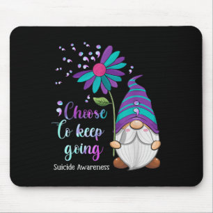 Cute Gnome Flower Suicide Prevention Awareness Mon Muismat