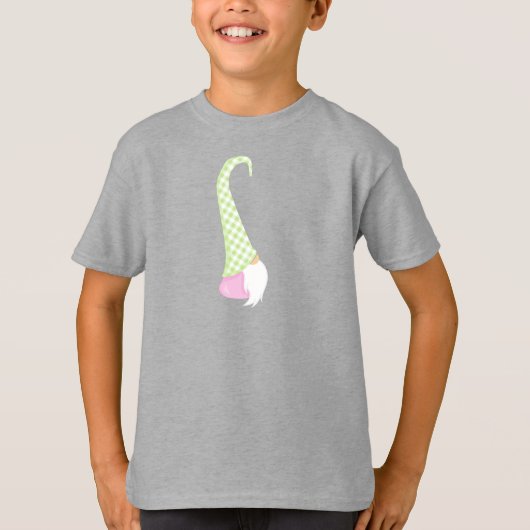 Cute Gnome, Garden Gnome, Little Gnome, Pet, Beard T-shirt (Voorkant)