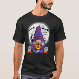 Cute Gnome Happy Halloween Herfst Candy Corn Pumpk T-shirt