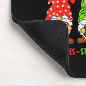 Cute Gnome Happy Valentines St Patricks Easter Hol Muismat (Hoek)