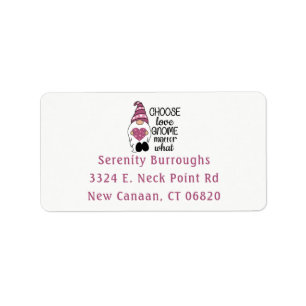 Cute Gnome is een soort positieve attitude Kindnes Etiket