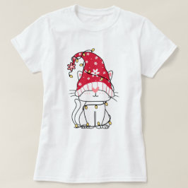 Cute Gnome Kat T-Shirt
