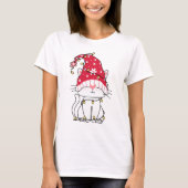Cute Gnome Kat T-Shirt (Voorkant)