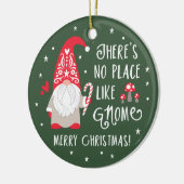 Cute Gnome keramisch Ornament (Links)