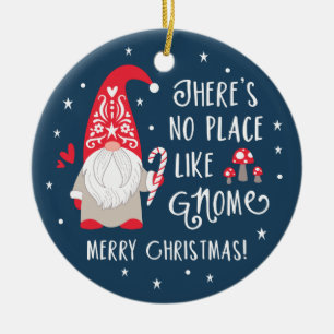 Cute Gnome keramisch Ornament
