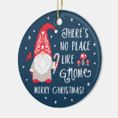 Cute Gnome keramisch Ornament (Links)