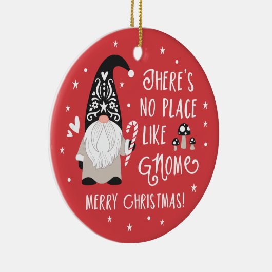 Cute Gnome keramisch Ornament (Rechts)