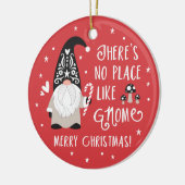 Cute Gnome keramisch Ornament (Links)